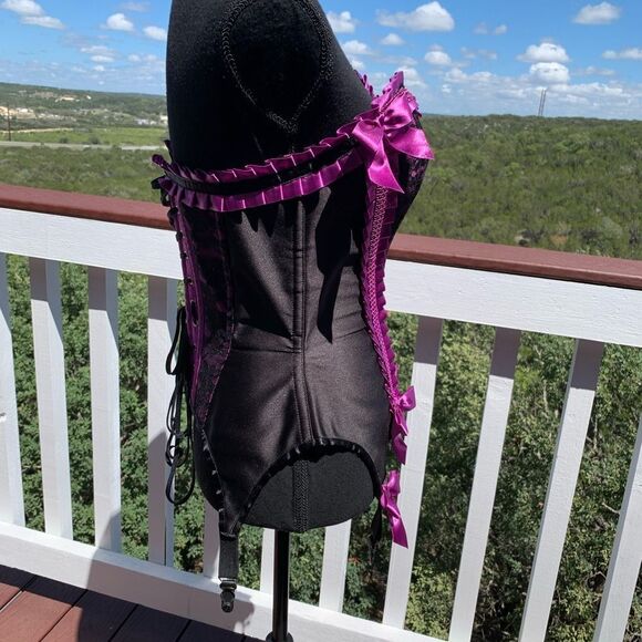 Purple Black‎ Corset Leg Avenue - Picture 8 of 15